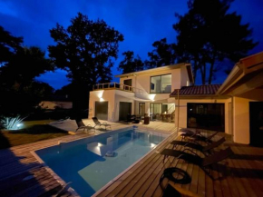 Villa confort piscine chauffée*/10KM CONTIS Plage
